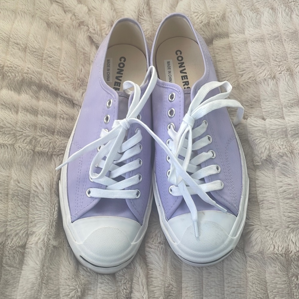 Lavender Low Top Converse